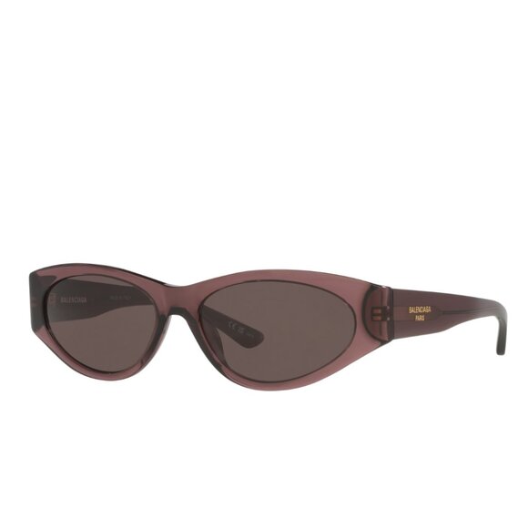 Balenciaga Sunglasses BB0367S Brown Cat Eye Frame Women's